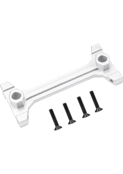 Metal Arka Gövde Desteği Montaj Braketi 1/6 Eksenel Scx6 Rc Paletli Araba Yükseltme Parçaları, Gümüş (Yurt Dışından)