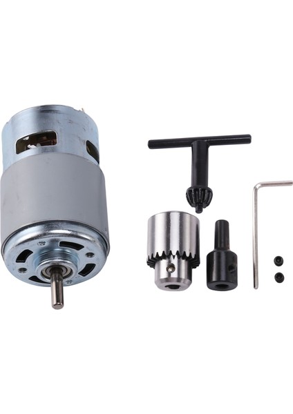 Dc 12-24V 775 Motorlu Elektrikli Matkap, Matkap Aynalı Dc Motorlu Parlatma Delme Kesimi Için (Yurt Dışından)