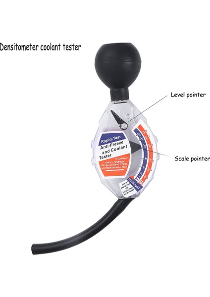 Araba Antifriz ve Soğutucu Test Cihazı Yoğunluk Ölçer Test Cihazı Araba Aksesuarları W1656C (Yurt Dışından) fırsatları