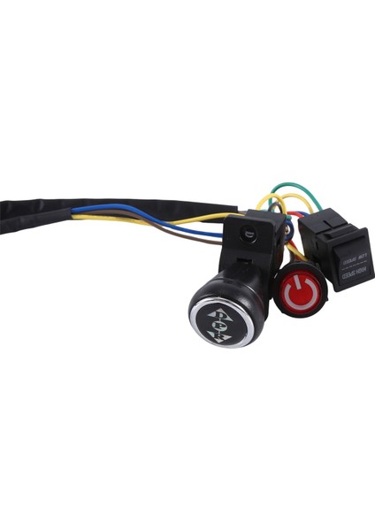 Çocuklar Için Elektrikli Araba Dıy Modifiye Teller ve Anahtar Kiti, Çocuklar Için Elektrikli Araba 4WD Binilen Oyuncaklar Aksesuarları Tek Hat (Yurt Dışından) indirimleri