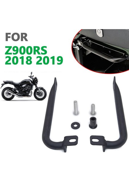 Motosiklet Arka Yolcu Kol Dayama Pillion Koltuk Kulp Bar Korkuluk Parçaları Kawasakı Z900RS 2018-2019 (Yurt Dışından)