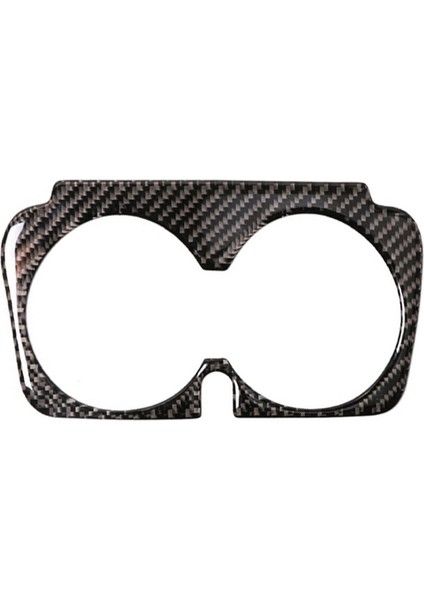 Mercedes Benz Için W205 C Sınıfı C180 C200 C300 Glc Aksesuarları Karbon Fiber Araba Iç Bardak Tutucu Çerçeve Trim Çıkartmalar (Yurt Dışından)