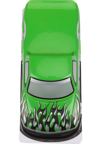 1/10 Rc Araba Venom T-10 Pvc Boyalı Gövde Kabuğu 1/10 Rc Araba Kamyonet Genişliği 205MM Dingil Mesafesi 255MM, Yeşil (Yurt Dışından)