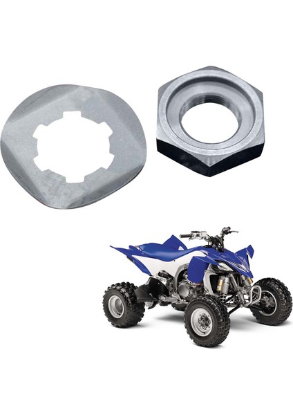 Yamaha Banshee YFZ350 YZF600R Fzs 600 Ön Dişli Somun Kilit Yıkama 90179-18020-00/90215-21239-00 (Yurt Dışından)