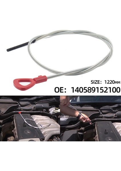 Internet 122CM Oto Araba Şanzıman Şanzıman Seviye Çubuğu Mercedes-Benz Için W163 W168 W203 W208 W211 W220 917-321 120-0721 1405891521 (Yurt Dışından)