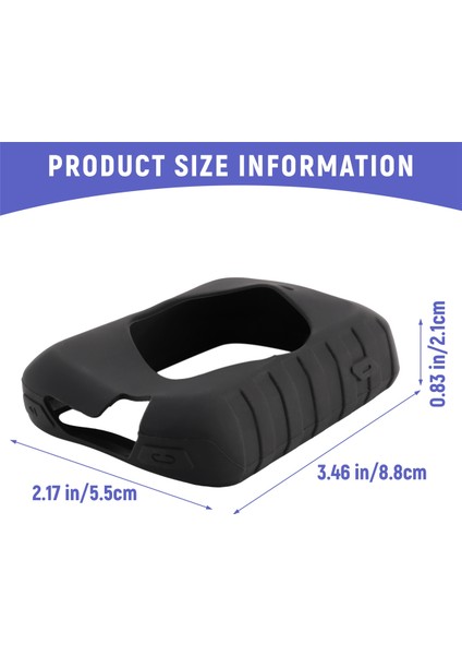 Silikon Kutu Örtüsü Garmin Edge 830 Gps Bisiklet Bilgisayar Sistemi Koruyucu Kılıf Kaymaz Çizilmeye Dayanıklı Koruyucu Yumuşak Kapak Kabuk (Yurt Dışından) fırsatları