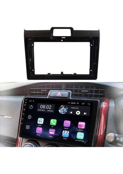 Toyota Corolla Axio Fielder 2015 Için Araba Radyo Fasya DVD Stereo Çerçeve Plaka Adaptörü Montaj Dash Kurulum Çerçeve (Yurt Dışından)