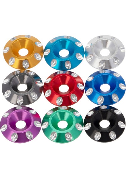 Metal Kuyruk Kanat M3 Havşa Vidalar Yıkayıcılar 1/10 Ölçekli Off Road Buggy Canavar Kamyon Rc Dift Arabalar, 4 (Yurt Dışından) fırsatları