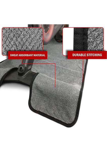 Egzersiz Bisikleti Mat Havlusu - Makinede Yıkanabilir Bisiklet Koruması - Peloton Mat ile Uyumlu Emici Bisiklet Aksesuarları (Yurt Dışından) fiyatları