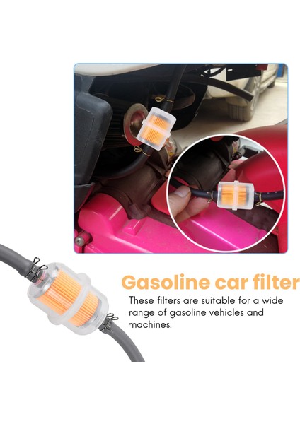 6mm 8mm Evrensel Boru Çevrimiçi Filtre Benzinli Ham Petrol Motoru Araba Için (Yurt Dışından) modelleri