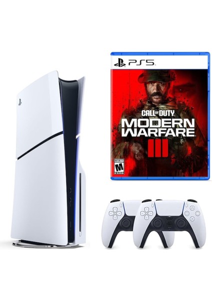 Playstation 5 Slim İthalatçi Garantili + 2.Dualsense + Modern Warfare 3