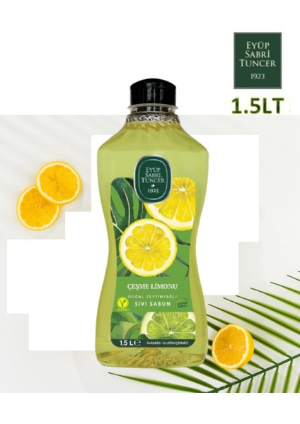 Sıvı Sabun Çeşme Limonu Sıvı Sabun 1500 Ml X 3 Adet