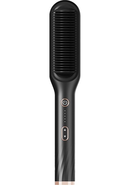 Saç Düzleştirme Tarağı Negatif Iyon Saç Düzleştirici Tembel Bukle Maşası (Yurt Dışından)