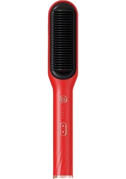 Saç Düzleştirme Tarağı Negatif Iyon Saç Düzleştirici Tembel Bukle Maşası (Yurt Dışından)