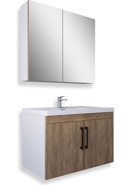 Yalova 65 Cm Mdf Banyo Dolabı Seti fiyatları