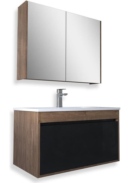 Teta Home Mersin 65 Cm Mdf Banyo Dolabı Seti