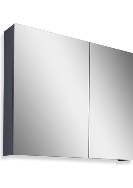 Madrid 65CM Mdf Banyo Aynalı Üst Dolap