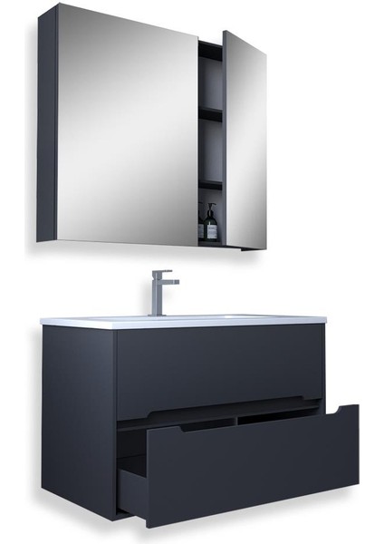 Madrid 65 cm Mdf Banyo Dolabı Seti fiyatları