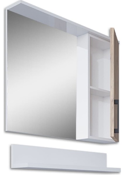 Eko 65 cm Mdf Banyo Aynalı Üst Dolap fiyatları