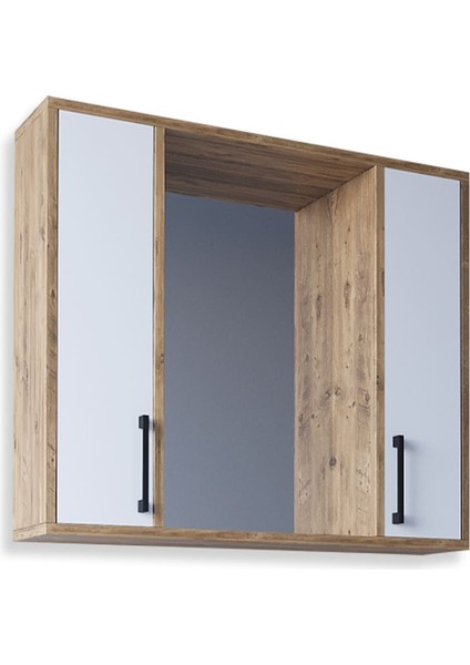 Lizbon 80 Cm Mdf Banyo Üst Dolabı fiyatları