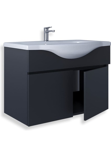 Kahire 80 cm Mdf Banyo Lavabolu Alt Dolap fiyatları