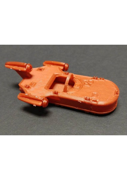 Star Wars - Landspeeder Uzay Aracı Maketi - Kit Kart