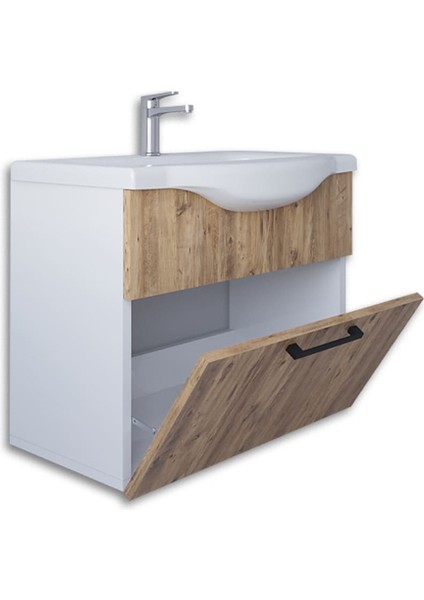 Eko 80 cm Mdf Banyo Lavabolu Alt Dolap modelleri