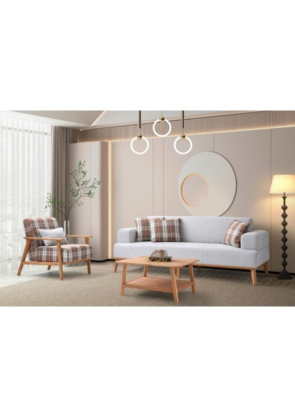 Iskandinav Koltuk Takımı 3*1