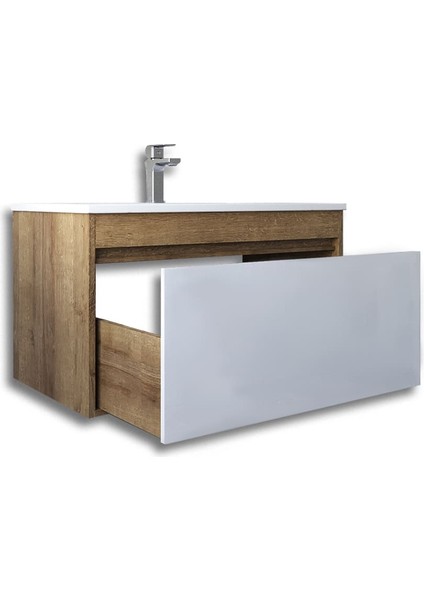 Mersin 65 cm Mdf Banyo Lavabolu Alt Dolap fiyatları