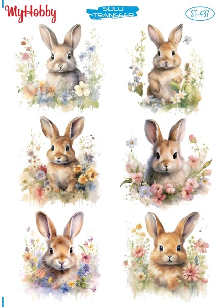 Myhobby Sulu Transfer ST-437 25X35 cm