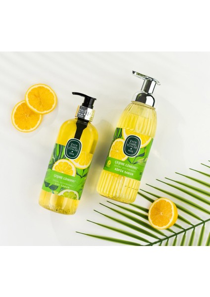 Sıvı Sabun Seti Çeşme Limonu 500 ml ve 1500 ml