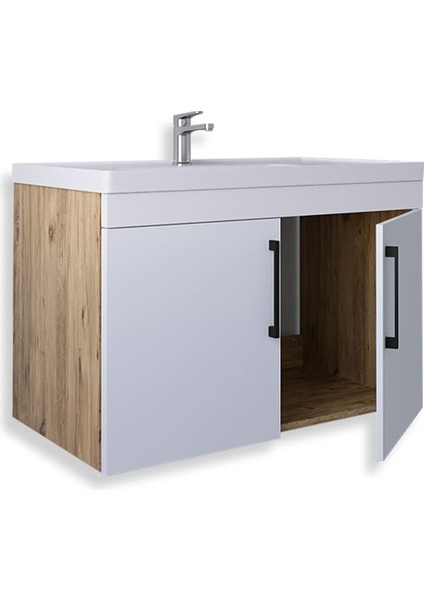 Yalova 65 cm Mdf Banyo Lavabolu Alt Dolap fiyatları