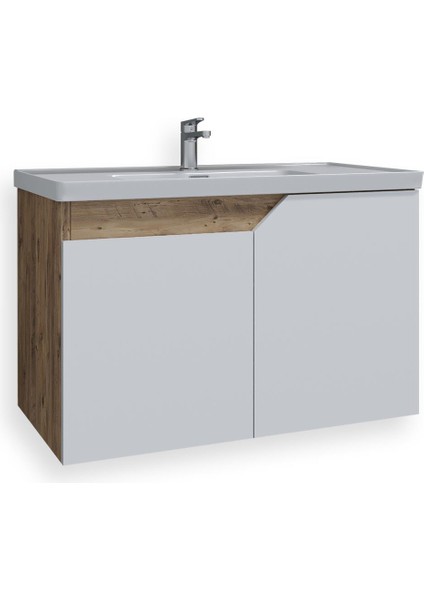 Teta Home Napoli 65 Cm Mdf Banyo Lavabolu Alt Dolap