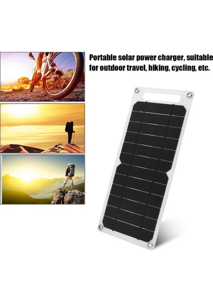 Açık Bisiklet Tırmanma Kamp Piknik Için Güneş Paneli 6W 5V Dış Mekan (Yurt Dışından) modelleri