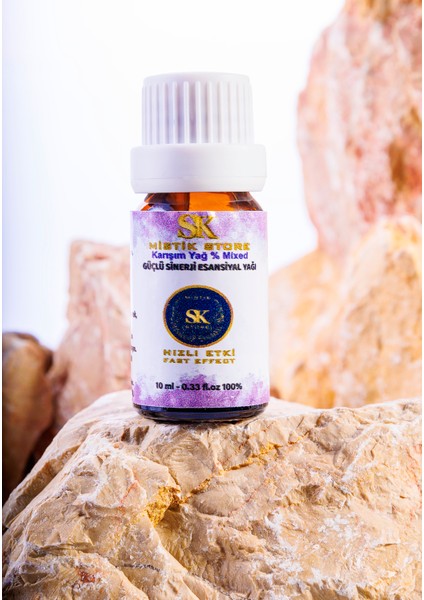 Sk Mistik Güçlü Sinerji Karışım Esansiyel Uçucu Koku Yağı