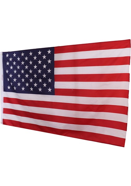 5*3ft Amerikan Bayrağı Grommets Abd Polyester Bayrağı Avlu Dekorasyon 90*150 cm Mj (Yurt Dışından)