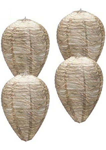 Bahçe Için 4pcs Yem Asmak Eşek Arısı Yuvası Kağıt Eşekarısı Yuvası (Yurt Dışından) indirimleri