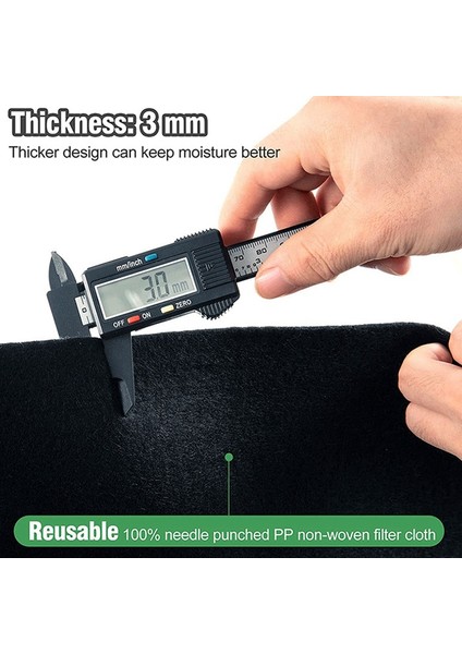 Bahçe Aletleri Yün Ped Otomatik Bitki Sulama Sistemi Kılcal Mat (Yurt Dışından) fırsatları