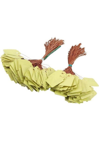 400 Adet Bitki Asmak Etiketi Su Geçirmez Plastik Etiketler Yeniden Kullanılabilir Bahçe Işaretleyiciler Boş Kreş Tohum Adı Etiketleri Dizeleri ile (Yurt Dışından)