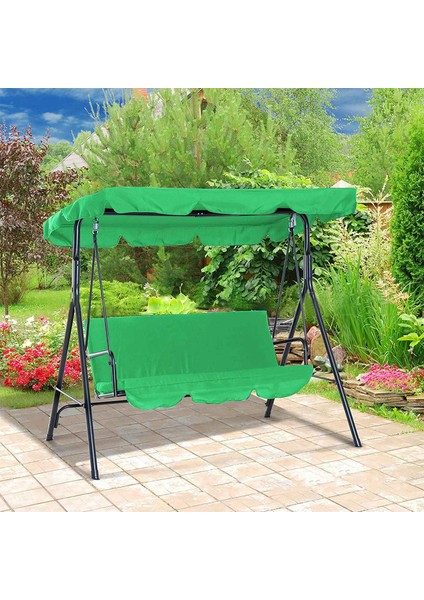 Avlu Bahçe Salıncağı Koltuk Kılıfı-1 x Salıncak Kanopi Kılıfı (190 x 132 x 15CM) 1 x Salıncak Koltuk Kılıfı (150 x 50 x 10CM)-YEŞIL (Yurt Dışından) fırsatları