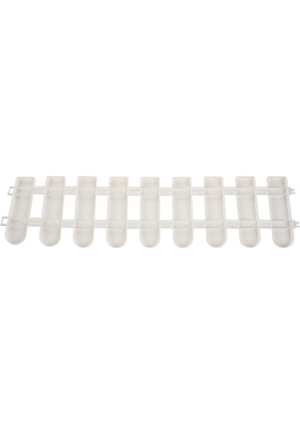 Adet 50X13CM Beyaz Plastik Ağaç Çit Avlu Kapalı Bahçe Çiti Anaokulu Çiçek Bahçesi Sebze Beyaz Dekor (Yurt Dışından) fiyatları