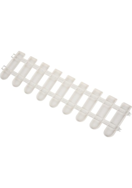 3 Adet 50X13CM Beyaz Plastik Ağaç Çit Avlu Kapalı Bahçe Çiti Anaokulu Çiçek Bahçesi Sebze Beyaz Dekor (Yurt Dışından) fiyatları