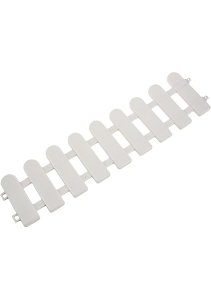 3 Adet 50X13CM Beyaz Plastik Ağaç Çit Avlu Kapalı Bahçe Çiti Anaokulu Çiçek Bahçesi Sebze Beyaz Dekor (Yurt Dışından) modelleri