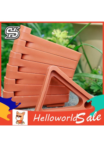 Helloworld Saksı Yükselticileri Su Tasarrufu Iç ve Dış Mekan Bitki Saksıları Ayakları (Yurt Dışından)
