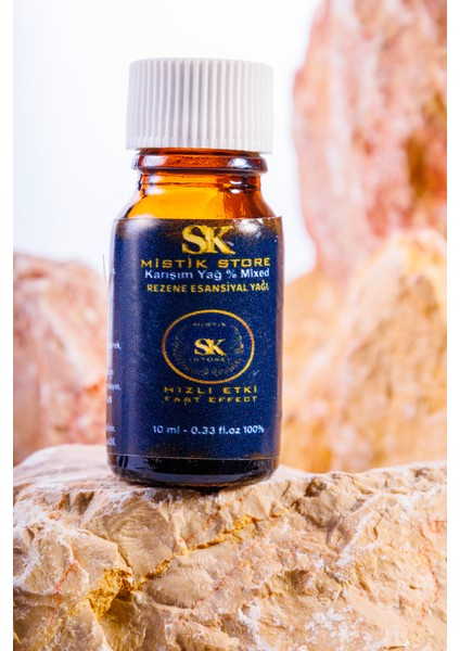 Sk Mistik Rezene Yağı %100 Doğal Bitkisel Uçucu Yağ