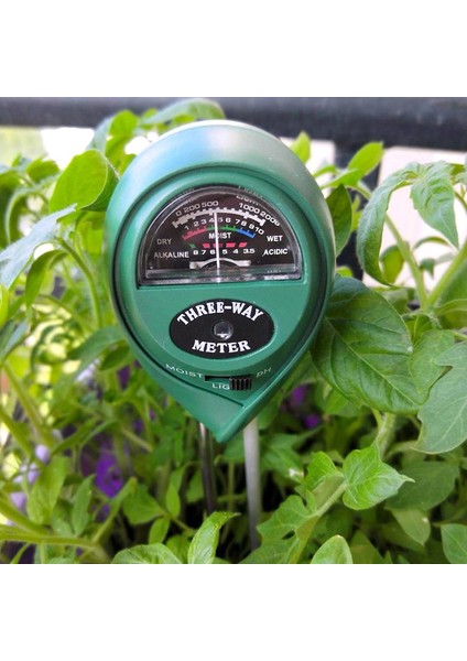 3 In 1 Çok Fonksiyonlu Dijital Ph Ölçer Toprak Nemi Monitörü Bahçe Bitkileri Için Güneş Işığı Test Cihazı Tarım Profesyonel Dijital Güneş Işığı Nem Ph Bahçe Toprak Test Cihazı (Yurt Dışından) indirimleri