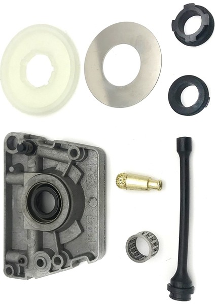 Yağ Pompası Sonsuz Dişli Toz Yıkama Hortumu Filtre Kiti Fit Husqvarna 61 66 266 268 272 Xp 266XP 268XP 272XP Testere Parçaları (Yurt Dışından)