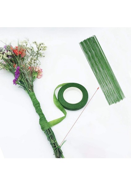 Çiçek Aranjmanı Araç Seti Çiçek Bandı Kök Sargı Yeşil Kök Teli (Yurt Dışından) indirimleri