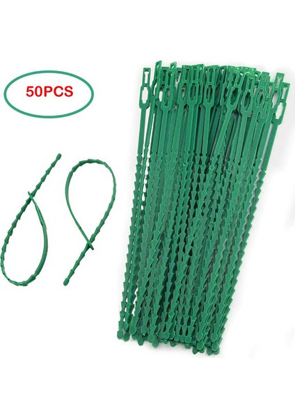 50/100 Adet Yeniden Kullanılabilir Plastik Bitki Destek Klipleri Kelepçeler Bitkiler Asılı Asma Bahçe Karşılaşması (Yurt Dışından)