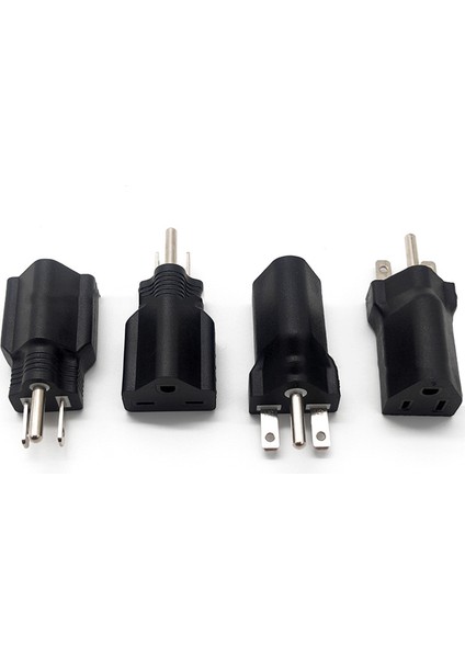 Taşınabilir 110-120V - 220-240V Fiş Adaptörü Siyah 5-15P - 6-15R (Yurt Dışından) fiyatları